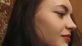 Russian Teen Jana'S Close-Up Encounter With Her Hairy 18-Year-Old Pussy