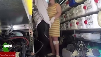 Secretly Recorded Workplace Encounter With Amateur Curves And Fat Bottoms