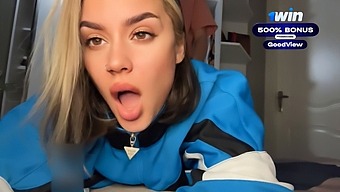 Verified Amateurs: Blonde Girlfriend'S Memorable Oral Skills