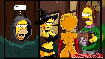 Welcome To Simptoons! Halloween Special: Big Dick Simpson Gets It Hard!