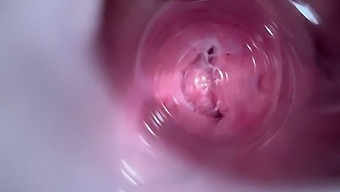 Glasses-Clad Amateur Enjoys Intense Massage And Orgasm