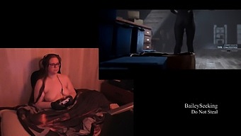 Tattooed Brunette Gets Naked For Quarry Game In Part 11