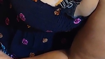 Mature Woman With Big Natural Tits Exhibits In Public