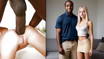 African American Man Pleasures My Stunning Spouse With Anal Penetration (Butt)